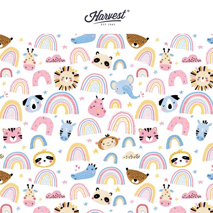 

SERBA SERBI Kertas Kado Baby New Born Harvest Baby Land Baby Rainbow