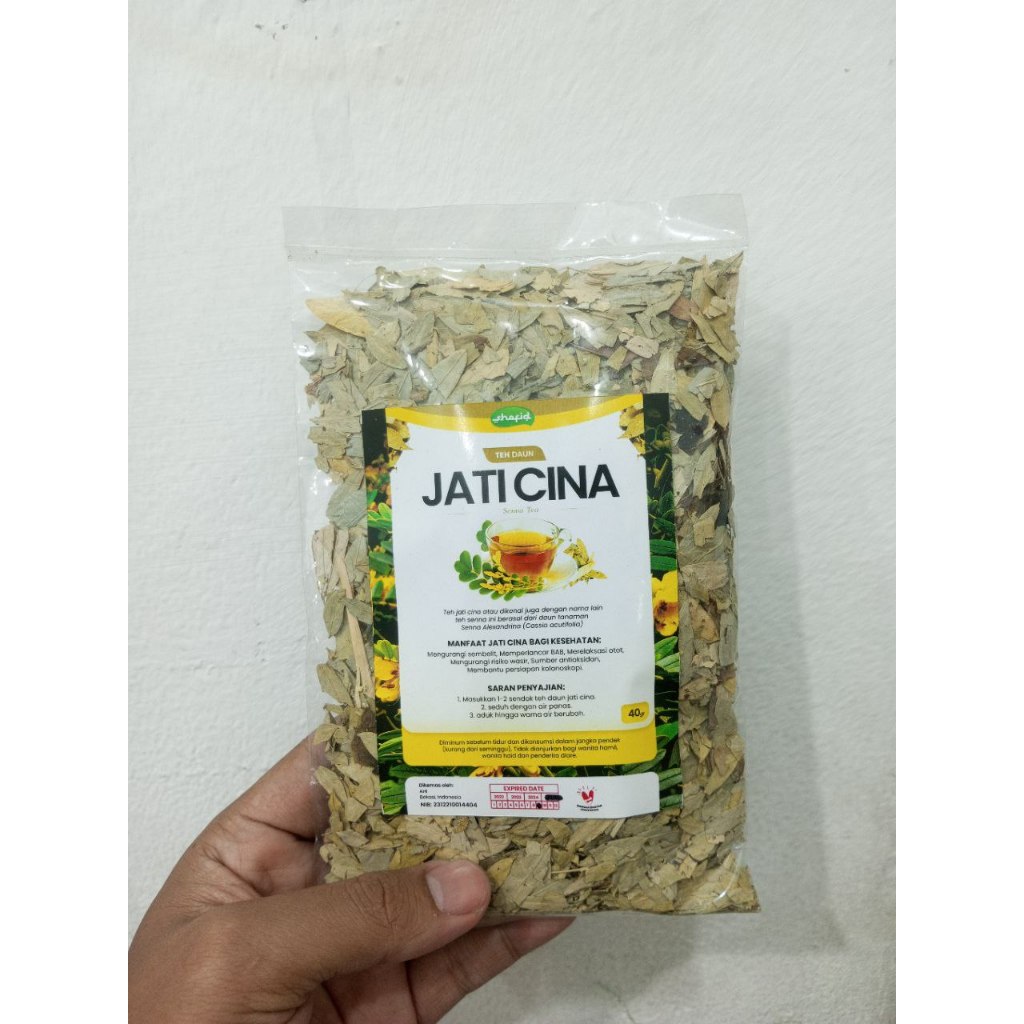

Daun Teh Jati Cina /jati cina Seduh curah /Asli Original