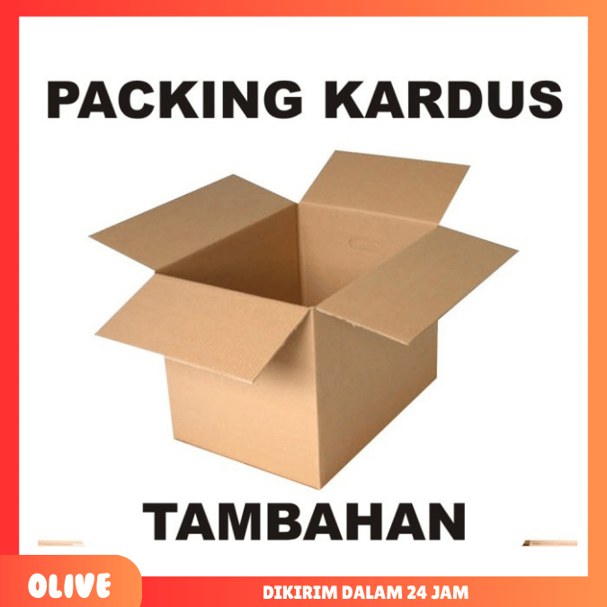 

Packaging tanbahan dus dan bubble wrap