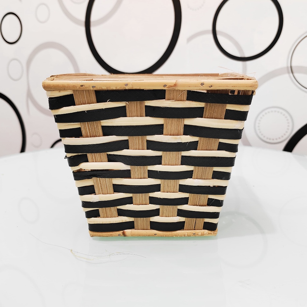 HOT PROMO Vas Rotan Besar Kotak Miring