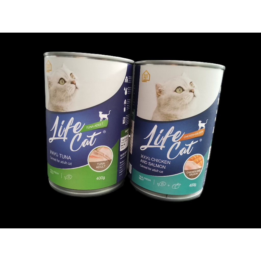 PROMO NEW: LIFE CAT KALENG Kitten Adult 400gr Lifecat wet food kucing kaleng