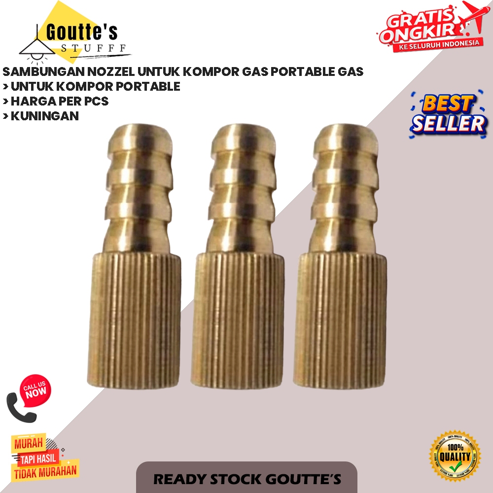 SAMBUNGAN NOZZEL UNTUK KOMPOR GAS PORTABLE GAS