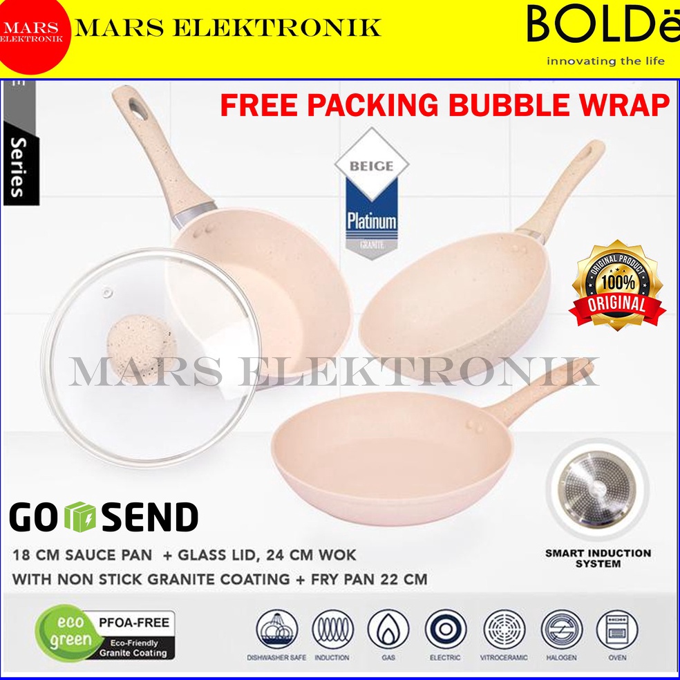 BOLDE SUPER PAN BEIGE  3  1  SUPER SET BEIGE  PANCI BOLDE SET  BOLDE PAN  PANCI BOLDE  WAJAN BOLDE  