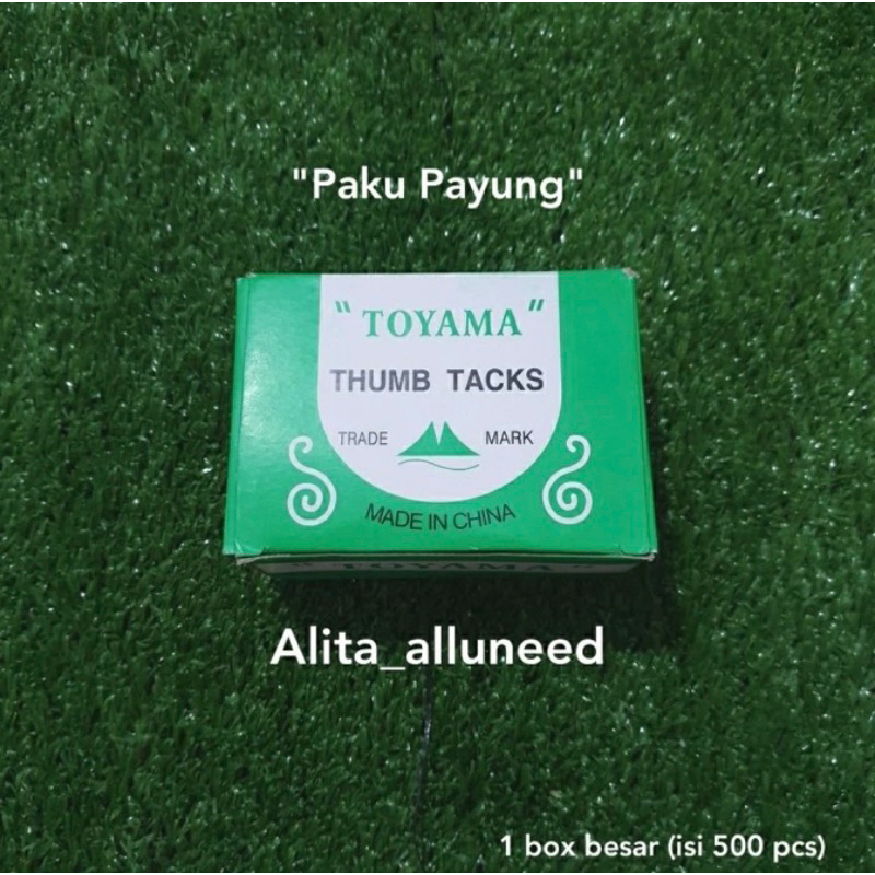 Paku Payung per 1 Box Besar(isi 500 pcs)/ Paku Payung TOYAMA