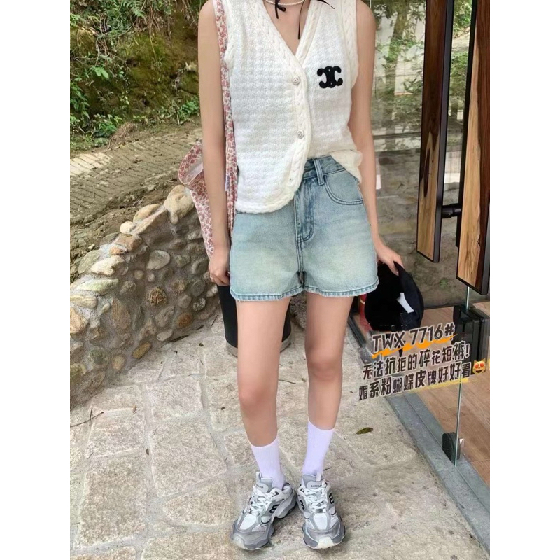 READYSTOCK CN291 - 7716 CELANA PENDEK JEANS TWXY