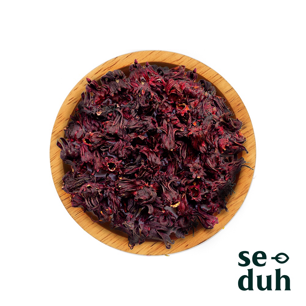 

TOP SEDUH teh bunga Rosella Ungu Kering Roselle Tisane 25 Gram 1 gram