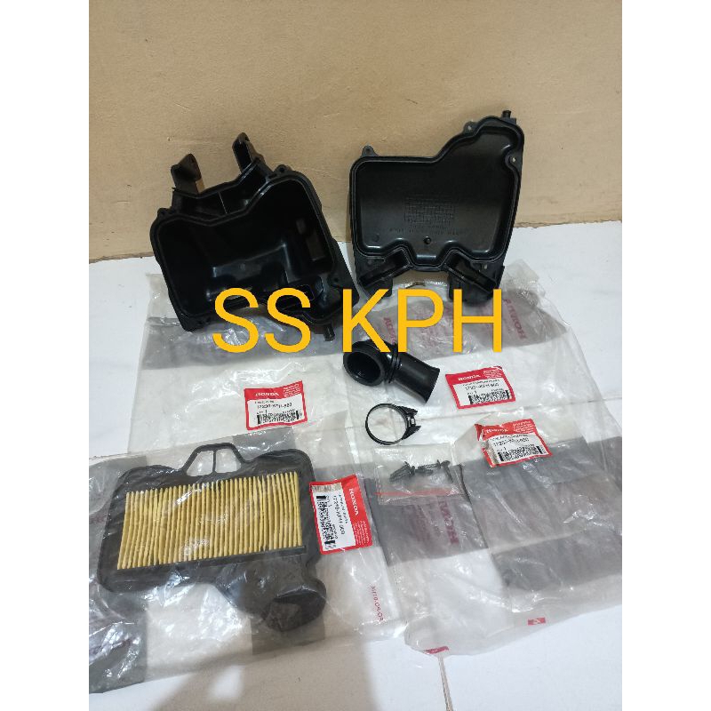 box element bok kotak filter saringan udara set komplit kirana karima kharisma supra x 125 old new b