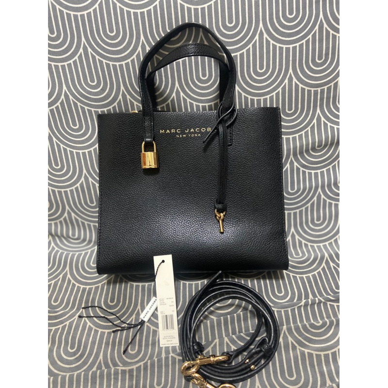 Mj mini grind tote bag (full black) SOLD