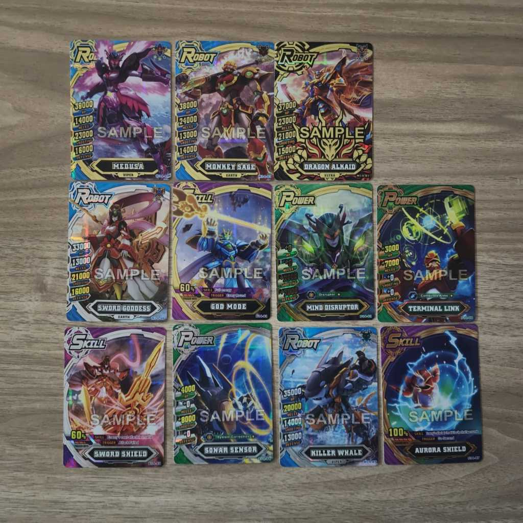 Sample set Hero of robot