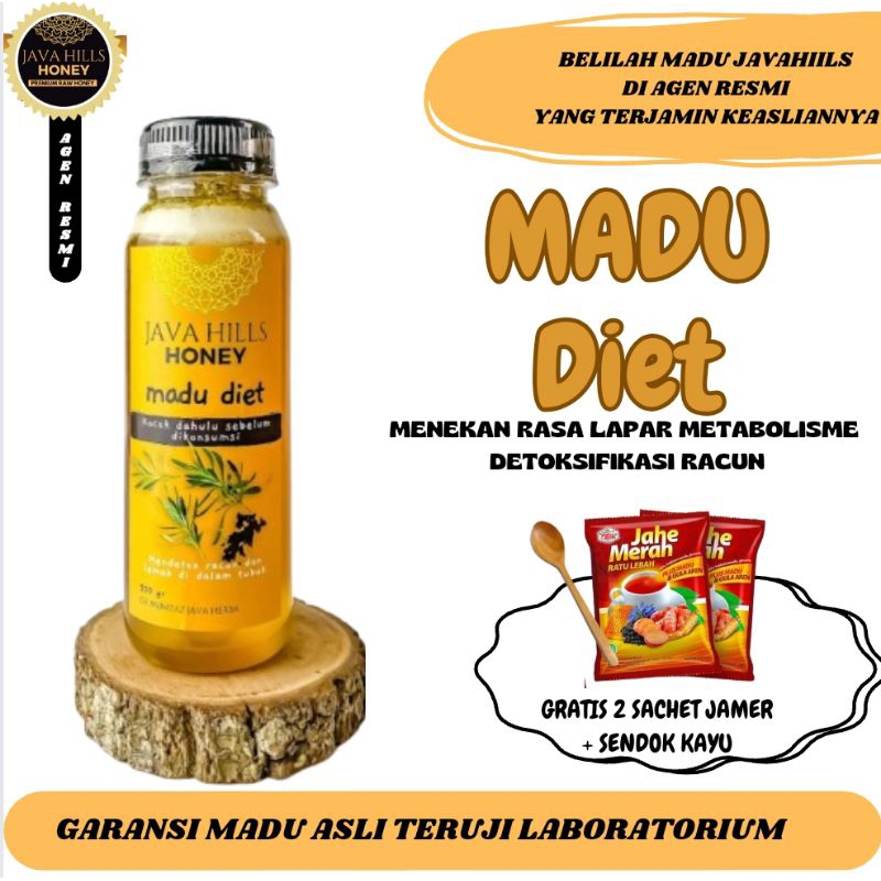 

MADU DIET Javahiils Honey Detox Langsing Gemuk Murni Asli Halal BPOM Original Premium ujilab Laboratorium 100% Pure Natural Bisa COD Kenyang Lapar, Metabolisme Hebal