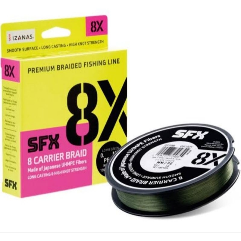 Senar Pancing Tali PE Sufix SFX 8 135 meter