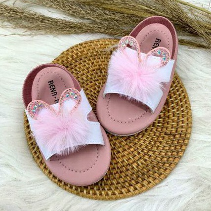 KODE Y47H Sandal anak perempuanKelinci umbul