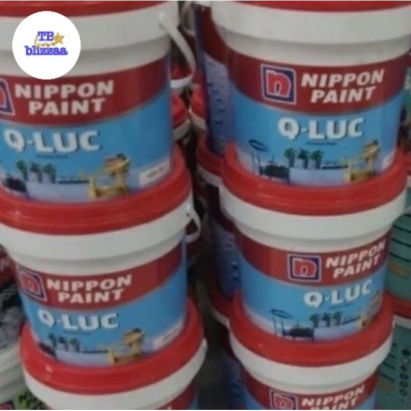 Cat Tembok QLUC 20kg White 1505 Putih Q-LUC Pel Qluc Putih 20kg Q Luc Nippon Paint Netto 18kg