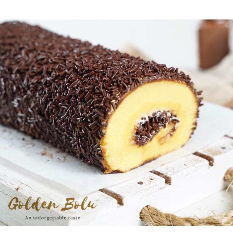 

Bolu Gulung Coklat Lembut | Bolu gulung cokelat wisman