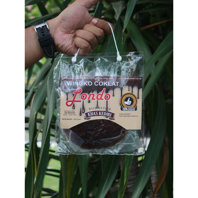 

Wingko Londo Rasa Coklat Plus Butter Susu