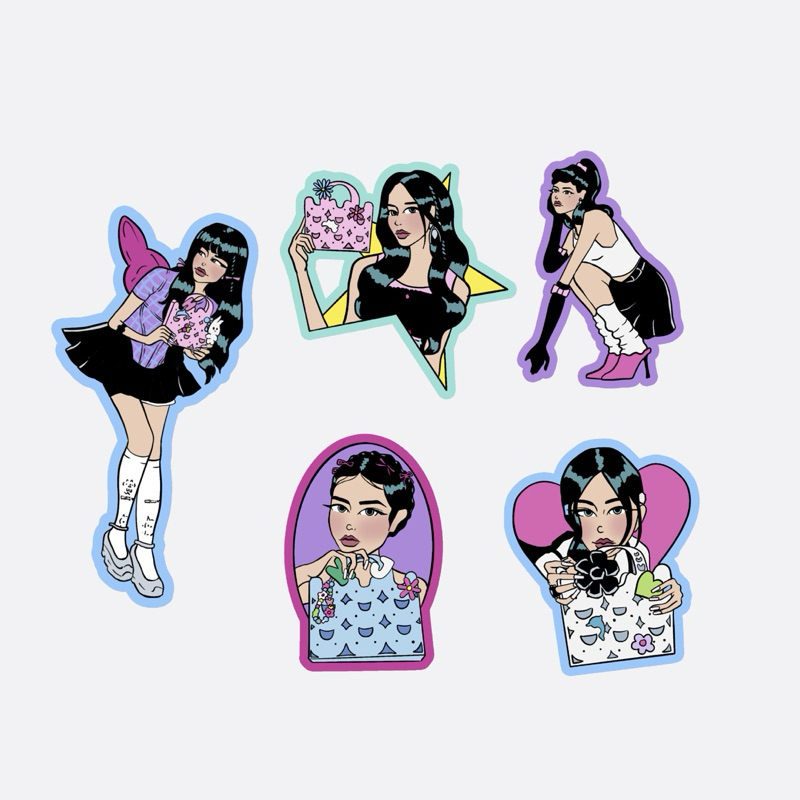 

[READY] Get Up Die Cut Stickers
