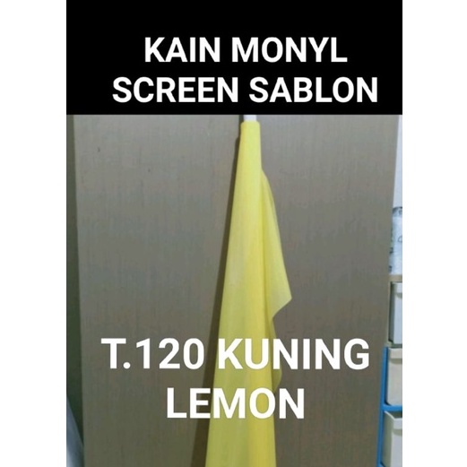 

KODE X66T KAIN MONYL SCREEN SABLON T 12 KUNING LEMON PILIH VARIAN LEBAR