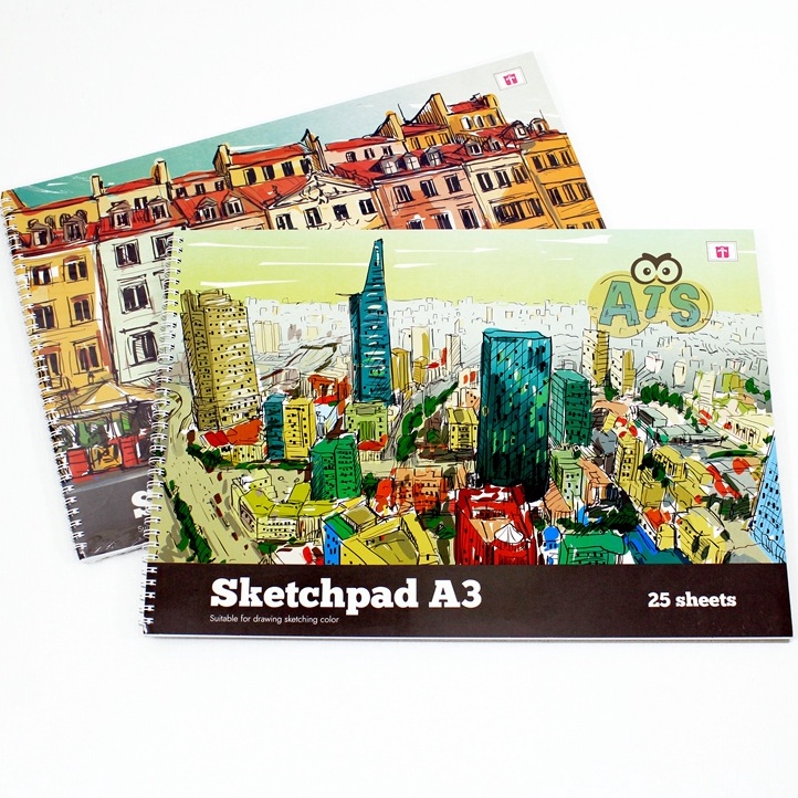 

KODE Q52X Buku Sketsa Sketch Pad A3 Tiara isi 25 Lembar