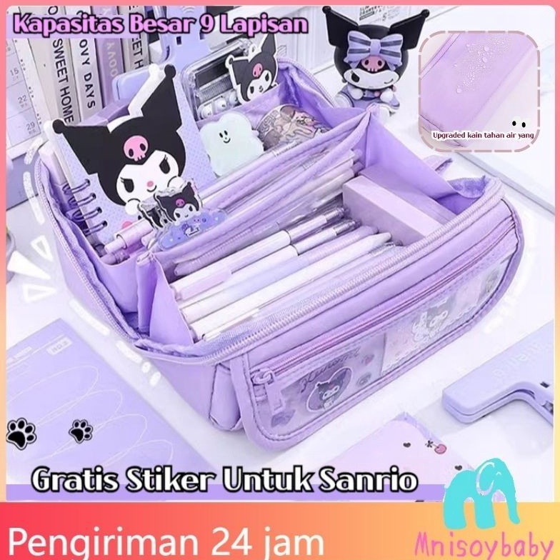 

COD4 Gaya Sanrio Lucu Pena Tas Karakter Anime Berkapasitas Besar Tempat Pensil Melody Kuromi Cinnamoroll Alat Tulis Pensil Kasus r Q3D6