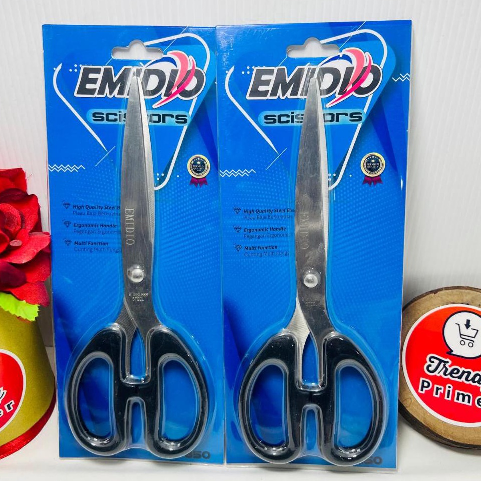 

Gunting besar hitam isi 6pcs 185 emigo emidio cs k V1D6