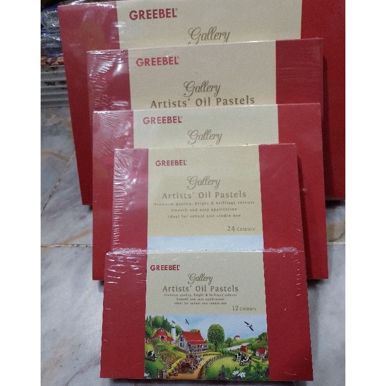 

CRAYON OIL PASTEL ARTISTS GREEBEL 12 24 36 48 72 COLOR ORIGINAL l W4C7