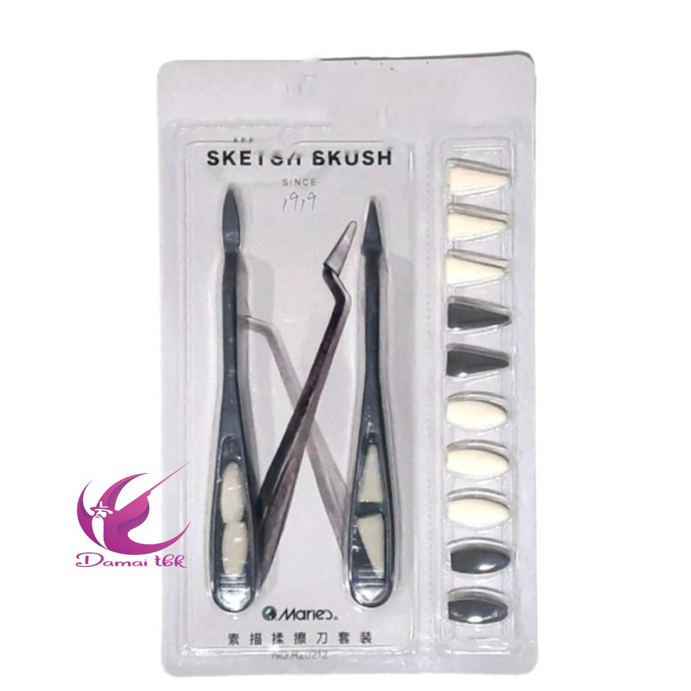 

Sketch Brush Set Maries Eraser Refill Painting Knife R 2212 n H6Z3