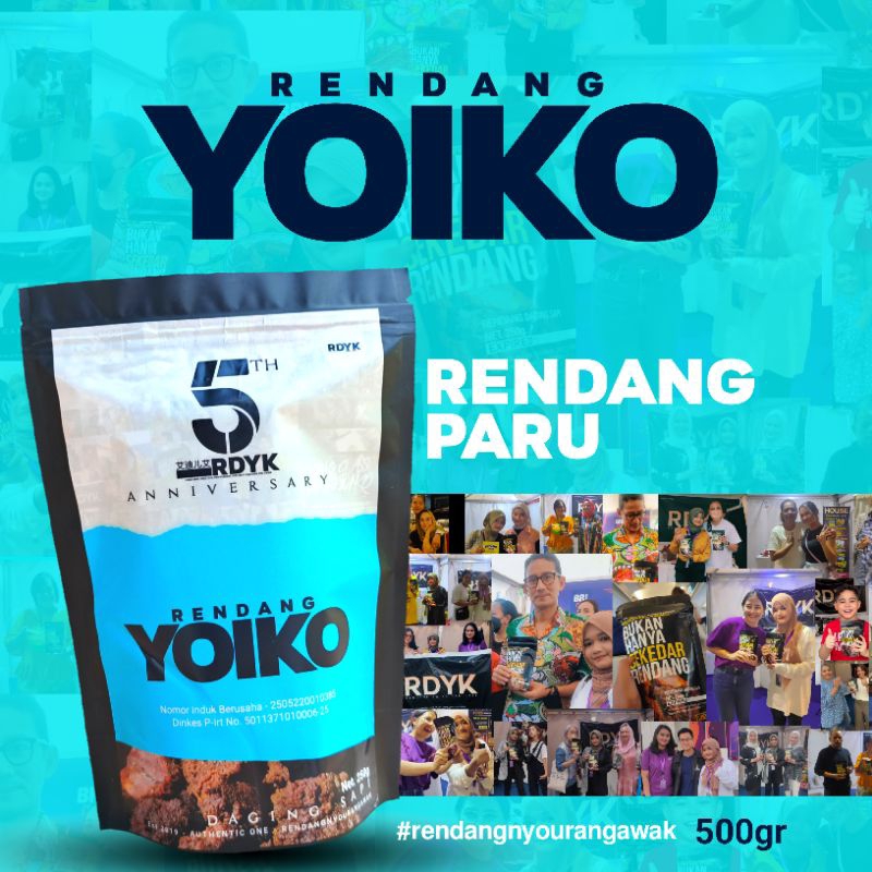 

500gr RENDANG YOIKO PARU (BASAH) ASLI PADANG