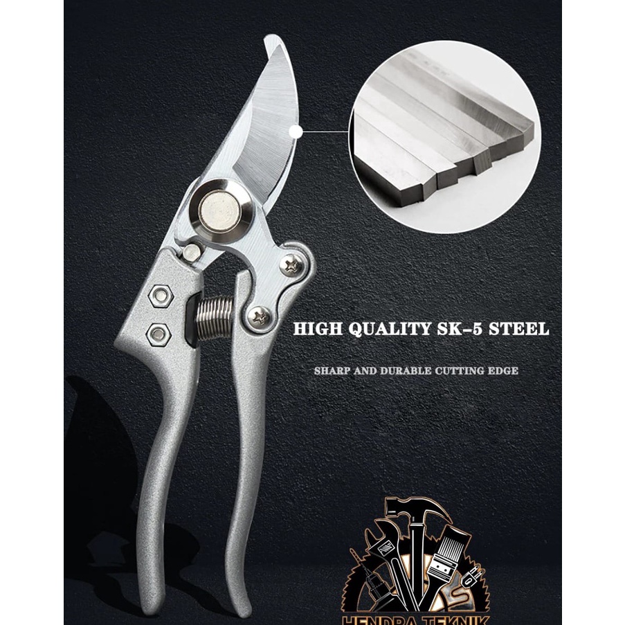 

JAPAN GUNTING DAHAN HD 21MM GUNTING KEMBANG 8 GUNTING KEBUN BAJA SK5 POTONG RANTING HEAVY DUTY t DH4