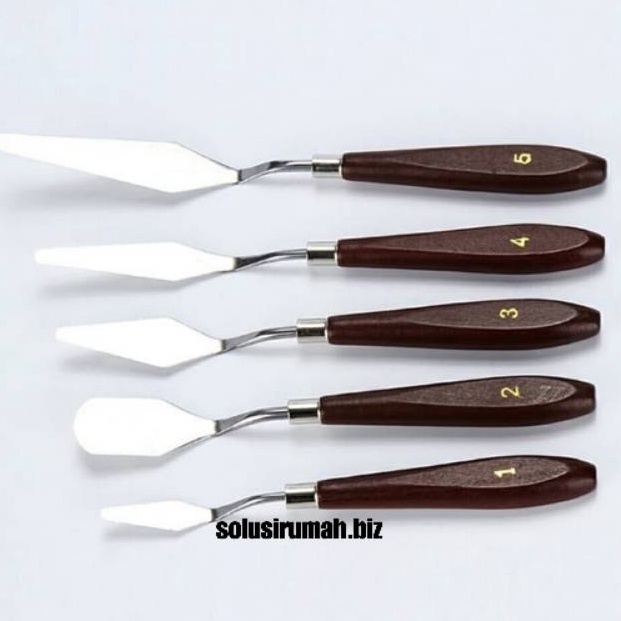 

PAINTING KNIFE SET 5PCS PISAU PALET PISAU LUKIS v E4P9