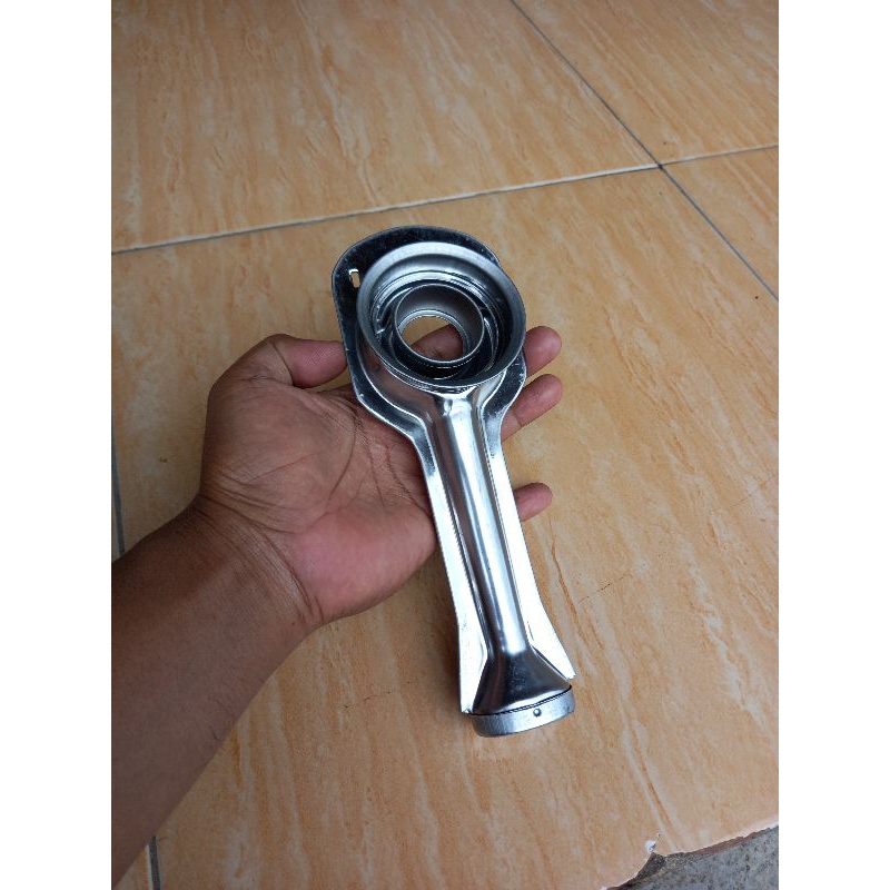 cerobong corong tungku sumbu tangkai dudukan burner kompor gas rinnai kecil panjang( Rk)