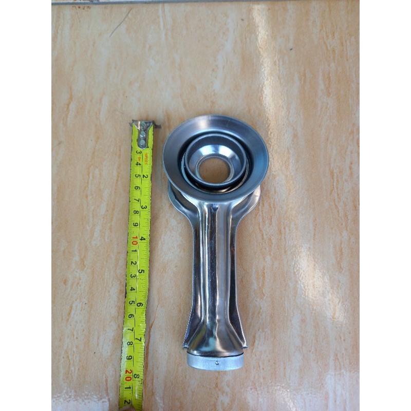 cerobong corong sumbu tungku tangkai dudukan burner kompor gas rinnai besar pendek(RB)