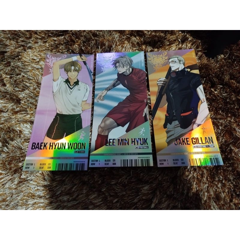 READY STOCK TICKET LEZHIN LTTW MINHYUK SHUTLINE JAKE LITC CIRRUS