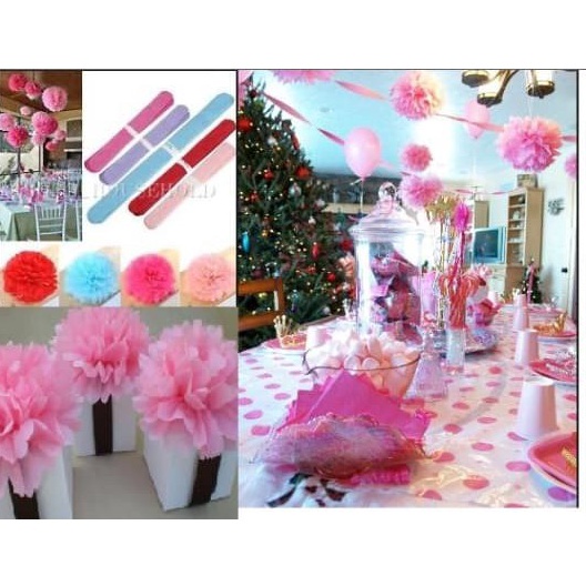 

FLASH SALE Pompom Paper 3 cm