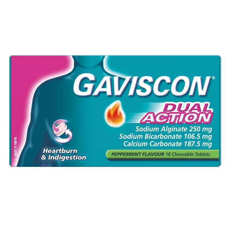 Gaviscon Dual Action Peppermint