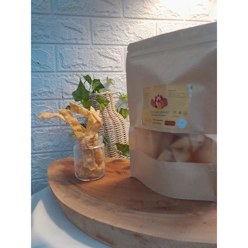 

keripik bawang gluten free/ gluten free chips ukuran 75 gram vegan dan non vegan