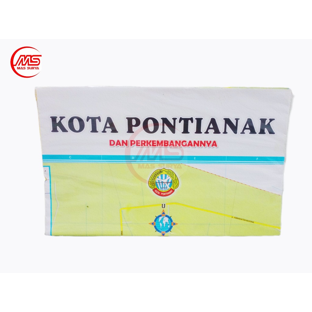 

Peta Lipat Kota Pontianak