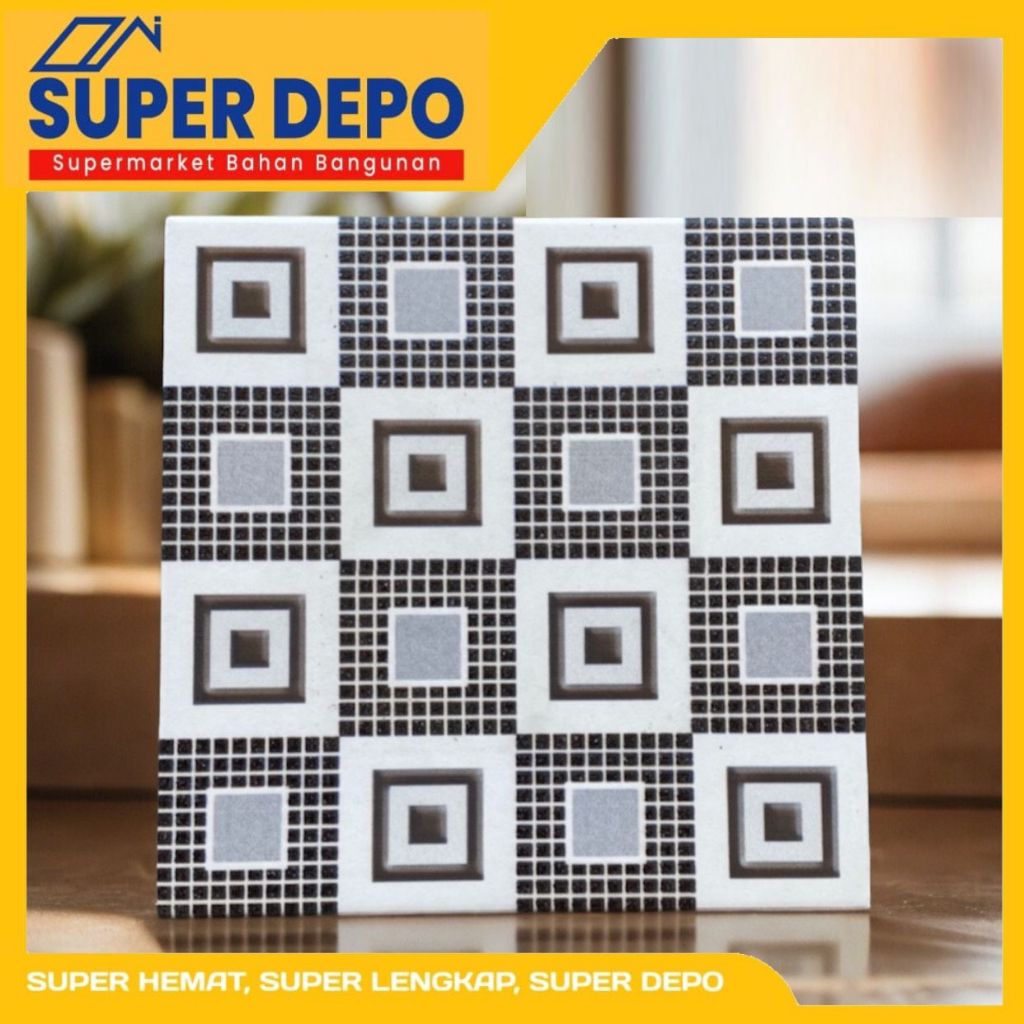 KERAMIK LANTAI IKAD SL27046DO 25X25