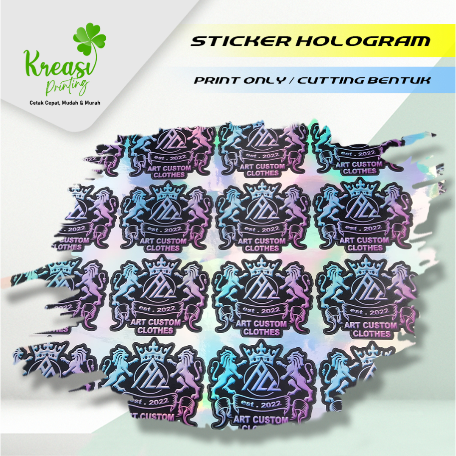 

CETAK STICKER HOLOGRAM MURAH, CEPAT & BERKUALITAS