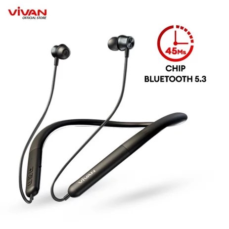 Vivan Liberty N100 Bluetooth 5.0 Neckband Earphone