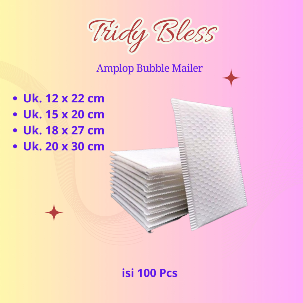 

Ampop Bubble Mailer packing online bubble wrap bag packing pelindung anti pecah tahan air paket