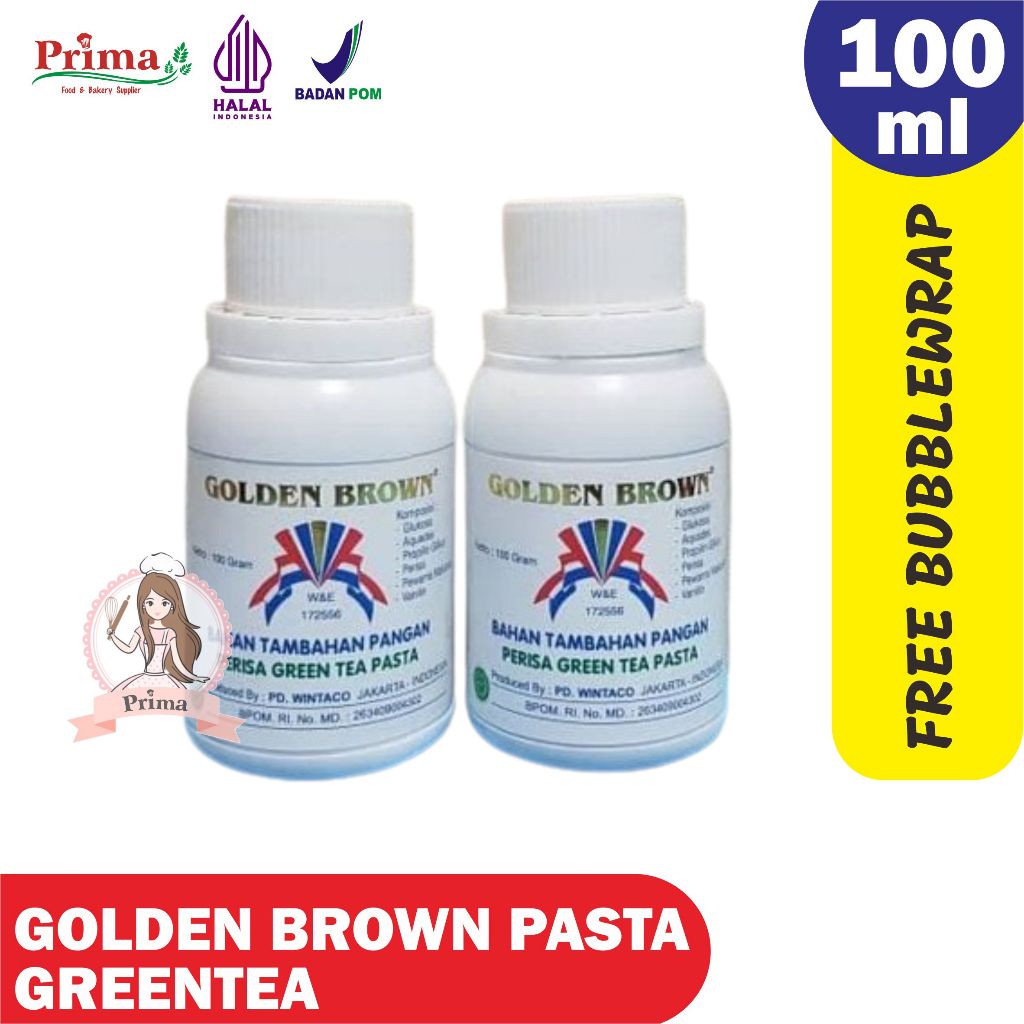 

Golden Brown - Pasta Greentea - 100ml