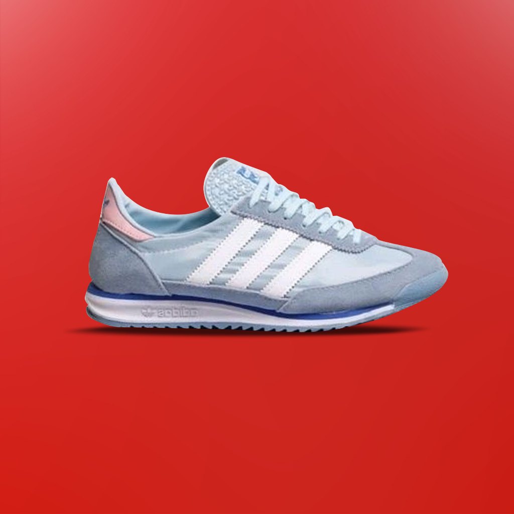 Sepatu Sneakers SL 72 Light Green Pink 100% ORIGINAL