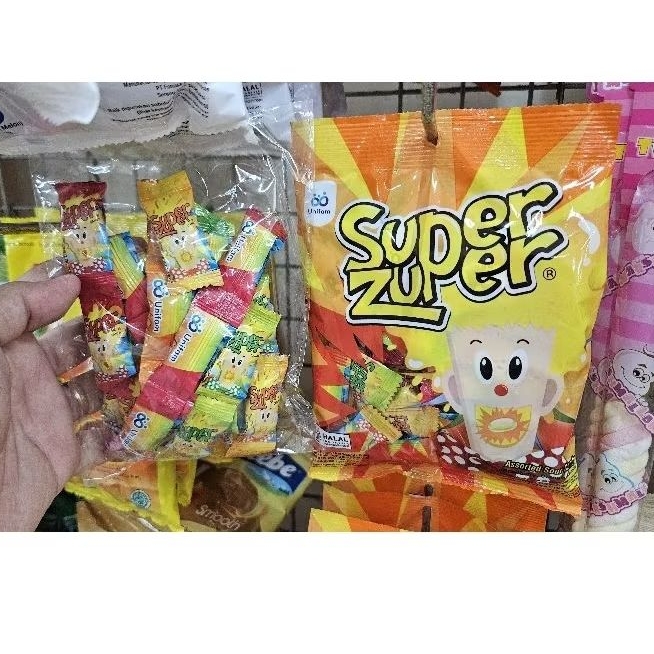 

ED 01.26 - ZAK - PERMEN SUPER ZUPER CANDY ISI 40PCS (701578) - 30PCS (02002) LIVEPOPP