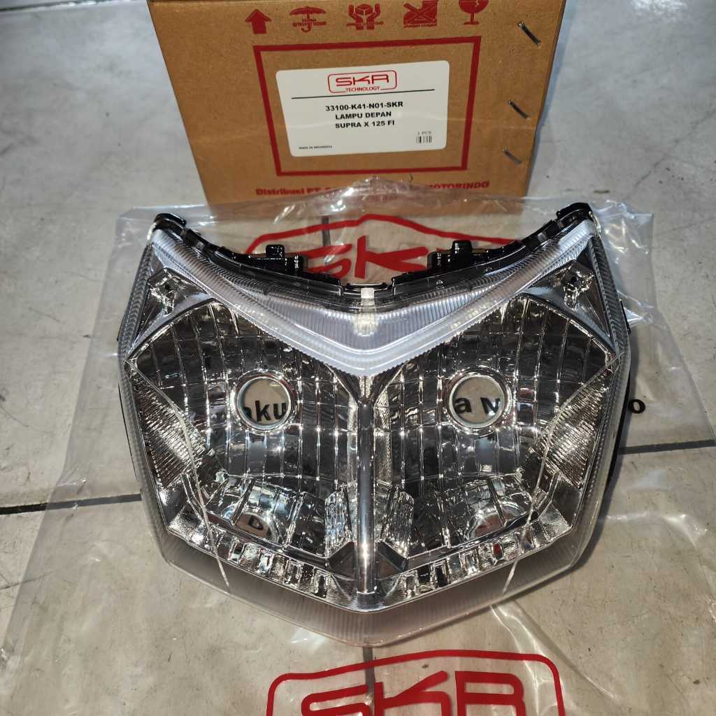Lampu depan supra x 125 Fi Lampu depan supra x 125 new Fi Refektor supra x 125 new Fi Refektor supra