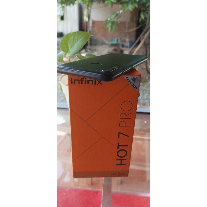infinix hot 7 pro mantap 6/64 ram 6gb bukan ram 4gb siap geber gaming rata rata