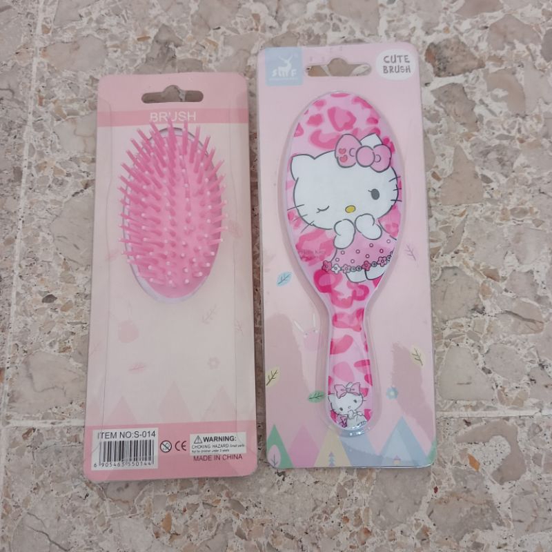 Sisir/Wetbrush Cute Hello Kitty Anak Perempuan