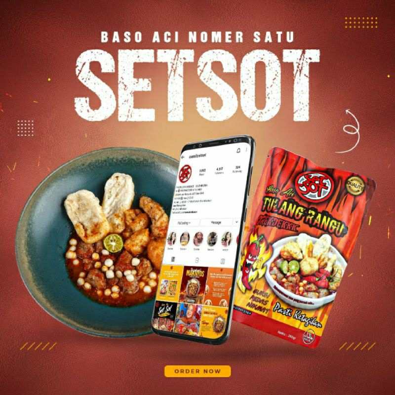 

BASO TULANG RANGU /BASO ACI GEPREK/BASO ACI ORI SETSOT