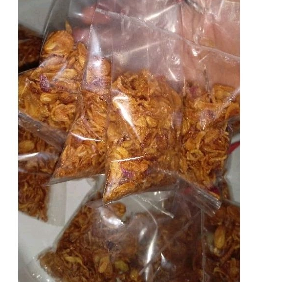 

Bawang goreng renceng kemasan 15 gam