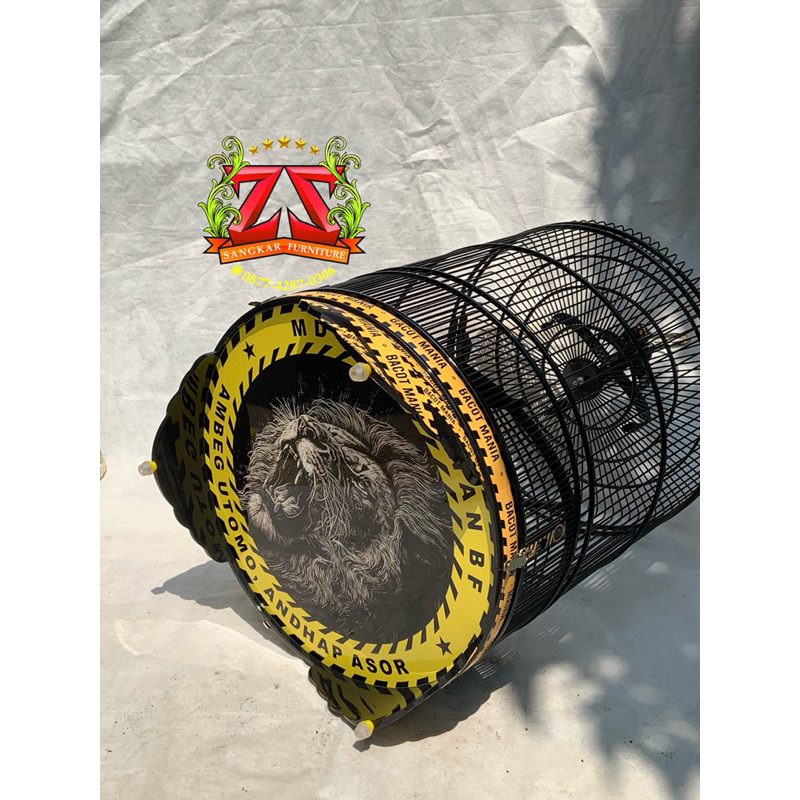 decal custom tebok pvc , 2 tebok