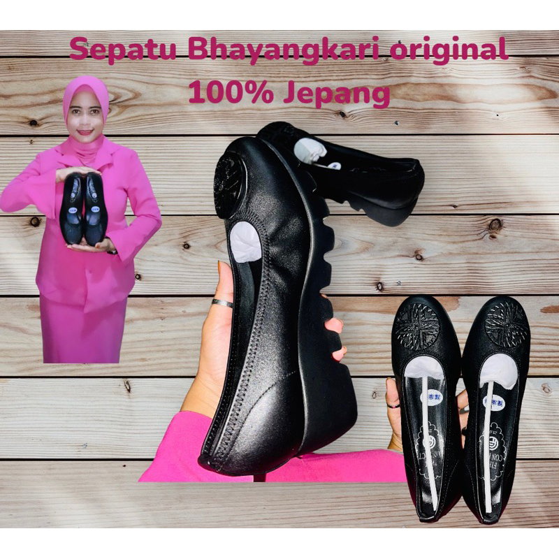 SEPATU BHAYANGKARI ORIGINAL JEPANG 100%/SEPATUPERSIT/SEPATUKERJA SESUAI JUKLAK BHAYANGKARI